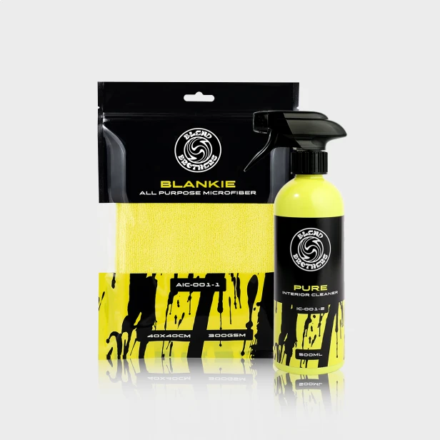 zestaw do czyszczenia wnętrza auta Pure Interior Cleaner 500ml i mikrofibra Blankie