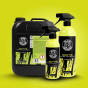 Zestaw produktów do skór Softie: butelki 500ml, 1000 ml oraz kanister 5L Blend Brothers.