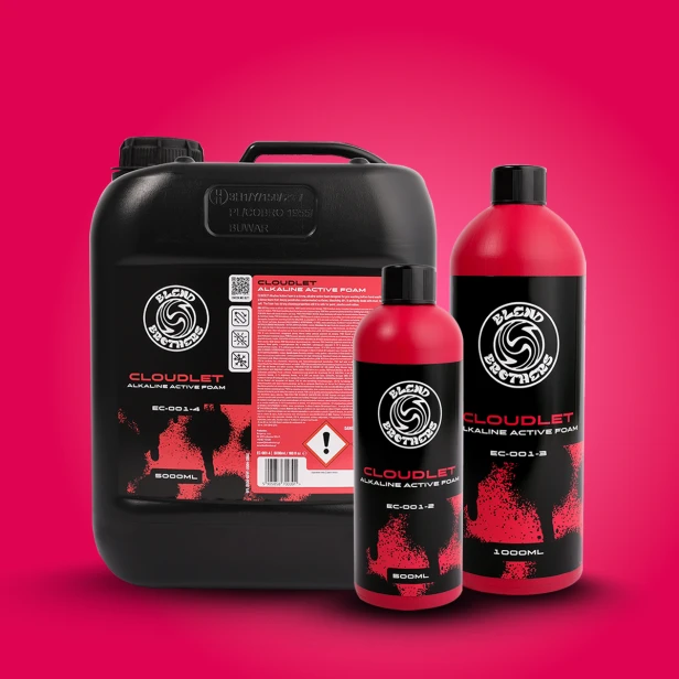 Zestaw produktów Cloudlet 1l– piana alkaliczna do detailingu