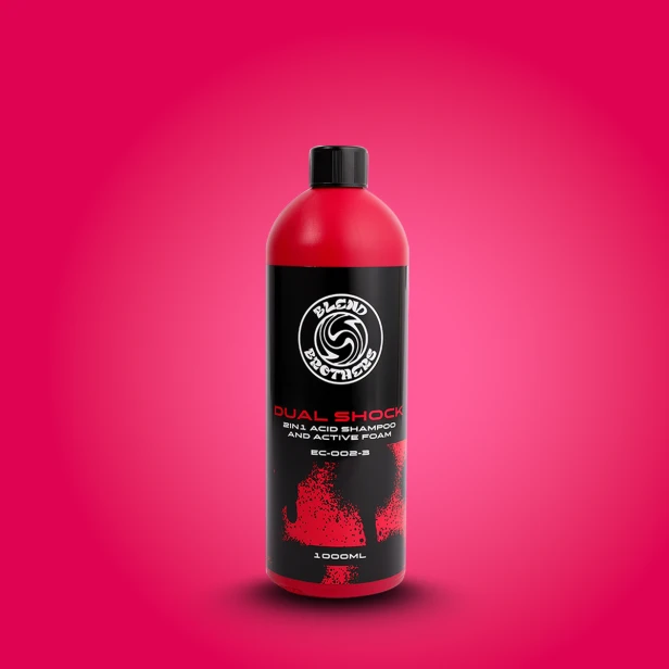 Skoncentrowany kwaśny szampon i piana aktywna Dual Shock 1000ml Blend Brothers.