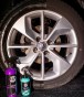 Niesamowita hydrofobowość i kropelkowanie wody na feldze po użyciu EZ Wheels.