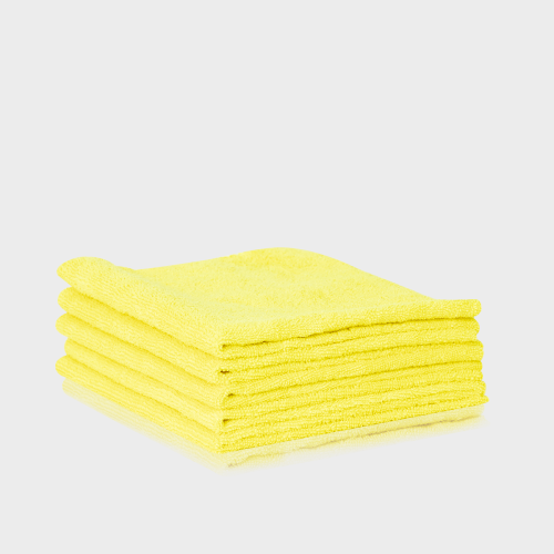 Limonkowa mikrofibra bezszwowa BLANKIE 40x40 cm na jaskrawym tle
