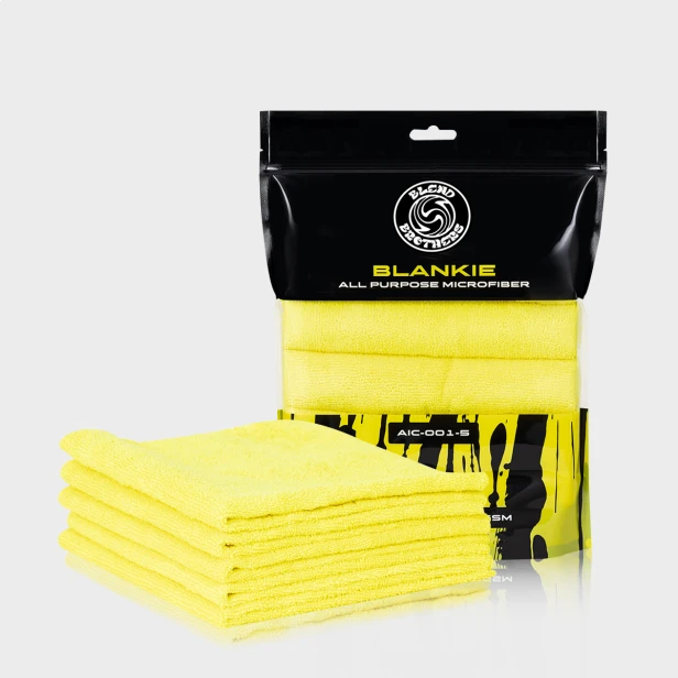 Zestaw 5 sztuk mikrofibr BLANKIE All Purpose – profesjonalne akcesoria detailingowe