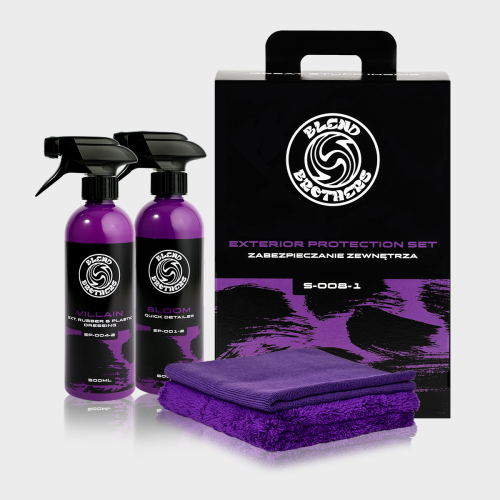 Exterior Protection Set – kompletny zestaw do dekontaminacji i ochrony lakieru oraz kół.