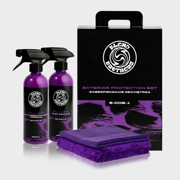 Exterior Protection Set – kompletny zestaw do dekontaminacji i ochrony lakieru oraz kół.