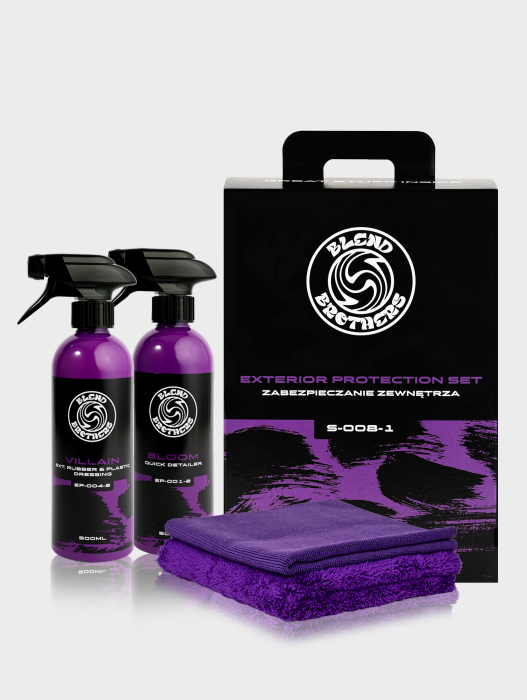 Exterior Protection Set – kompletny zestaw do ochrony lakieru i plastików.