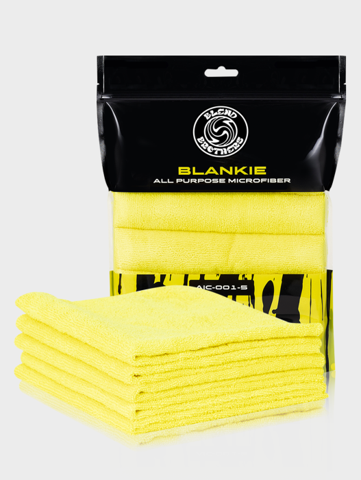 Zestaw 5 sztuk mikrofibr BLANKIE All Purpose – profesjonalne akcesoria detailingowe.