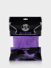 Front opakowania strunowego fioletowej mikrofibry Plushie 1 sztuka z logo Blend Brothers.