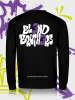 Bluza urodzinowa Blend Brothers na 3 urodziny marki. Limitowany drop. Czarna bluzaa na jasnym tle z elementami graffiti. Pokazanie bluzy z tyłu.